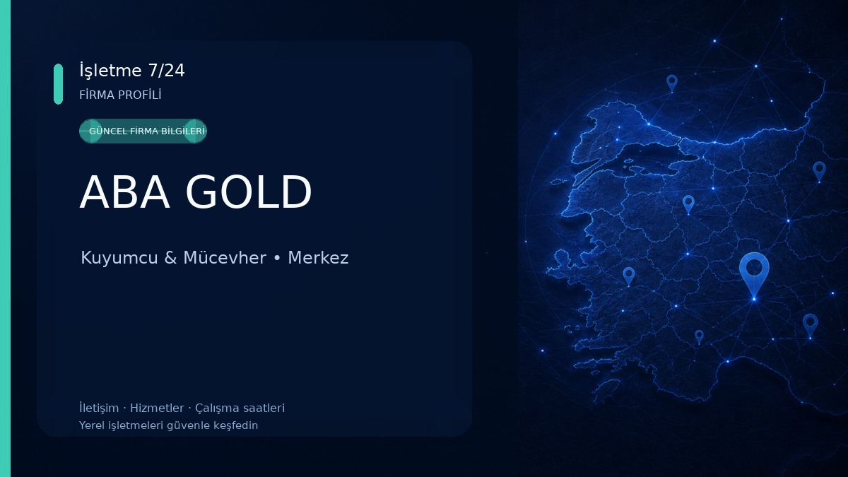 ABA GOLD Kuyumcu & Mücevher
