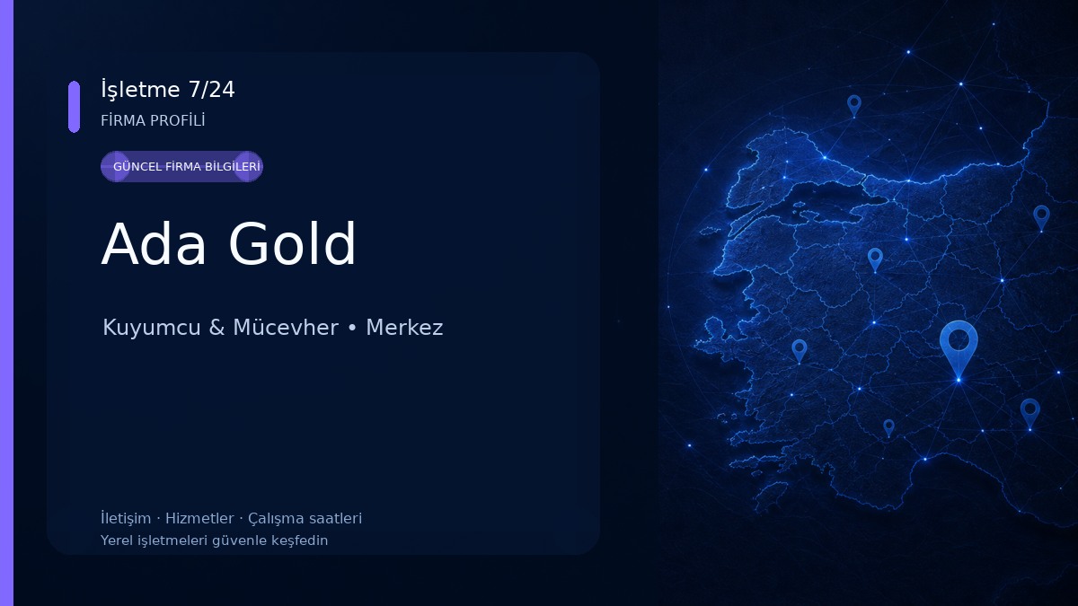 Ada Gold Kuyumcu & Mücevher