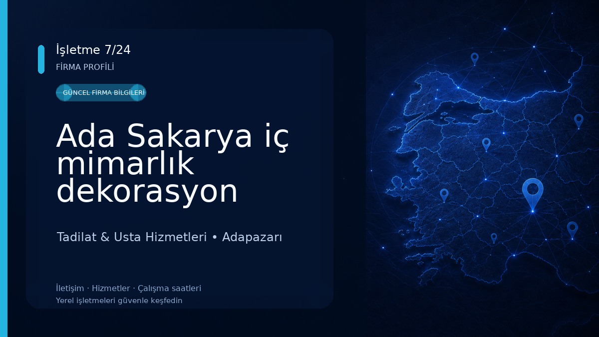 Ada Sakarya iç mimarlık dekorasyon 