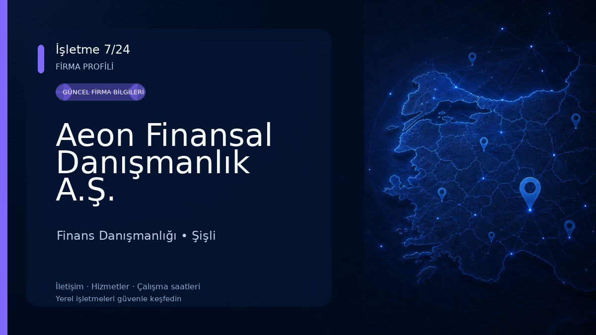 Aeon Finansal Danışmanlık A.Ş.