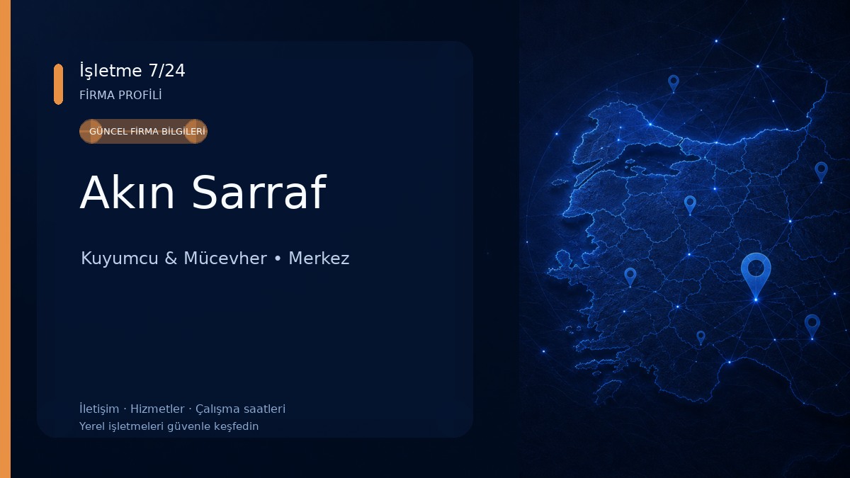 Akın Sarraf Kuyumcu & Mücevher