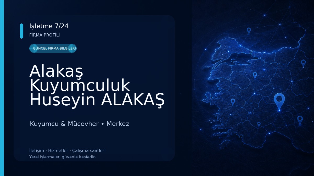 Alakaş Kuyumculuk Huseyin ALAKAŞ