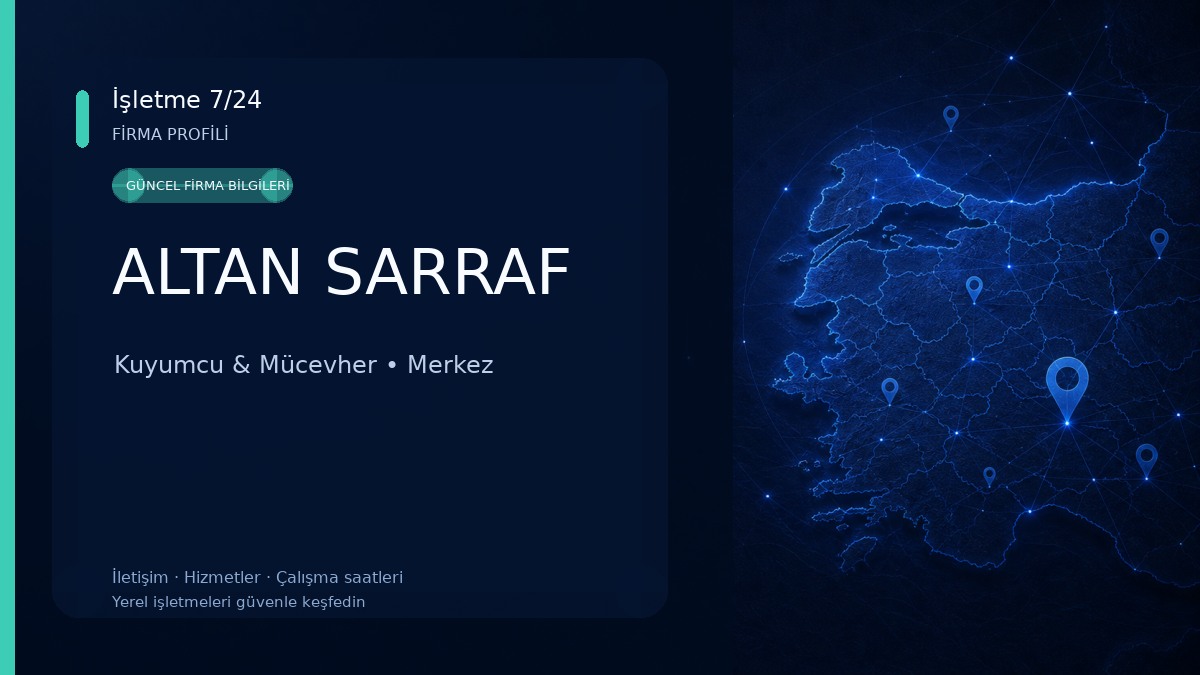 ALTAN SARRAF Kuyumcu & Mücevher