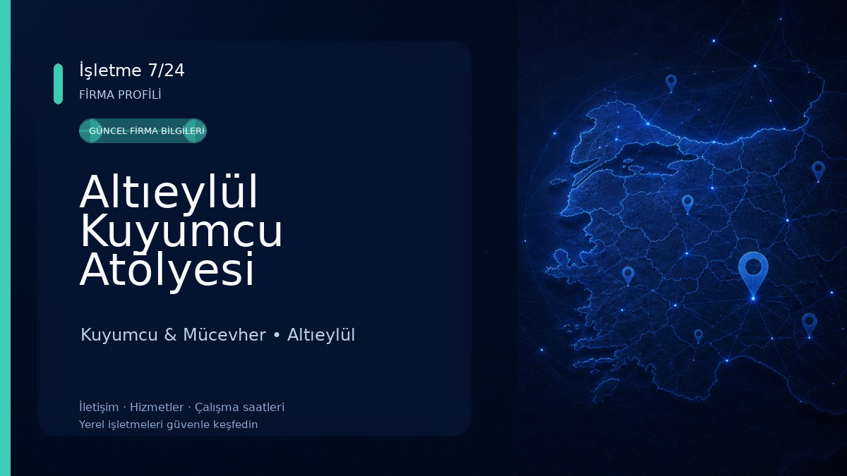 Altıeylül Kuyumcu Atölyesi