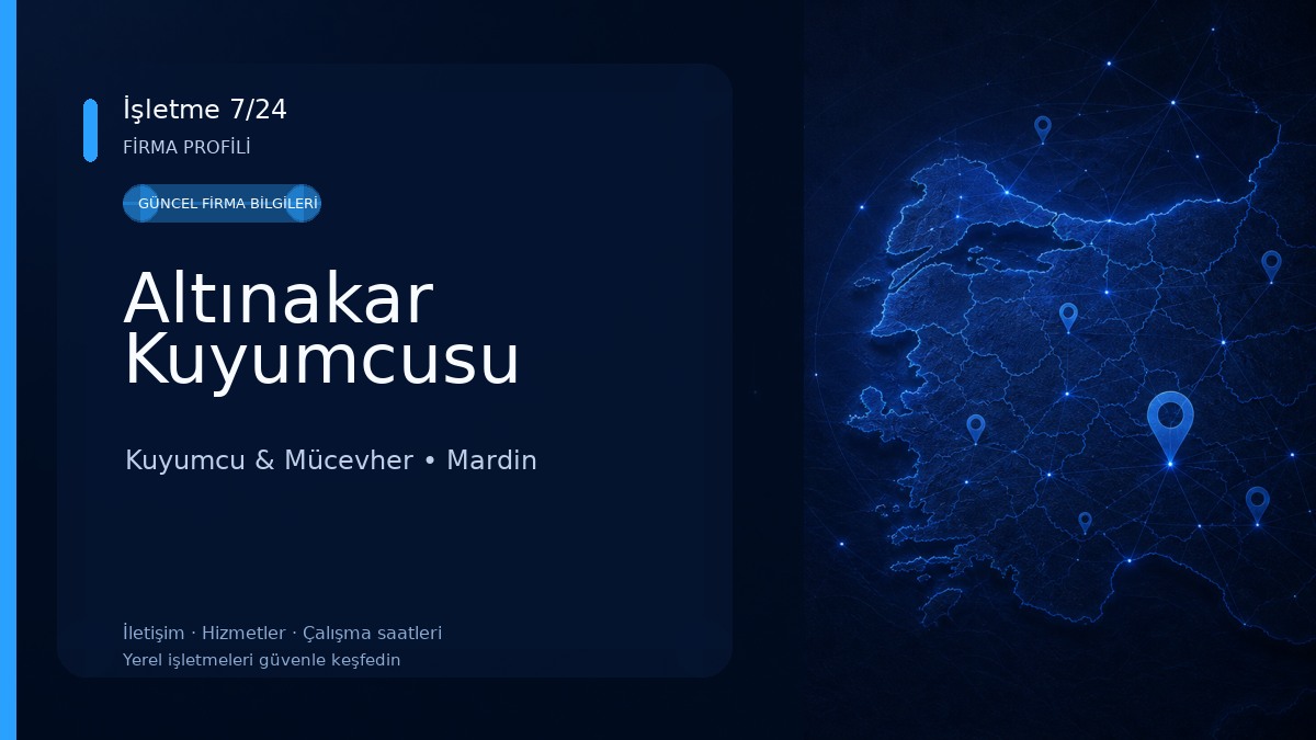 Altınakar Kuyumcusu
