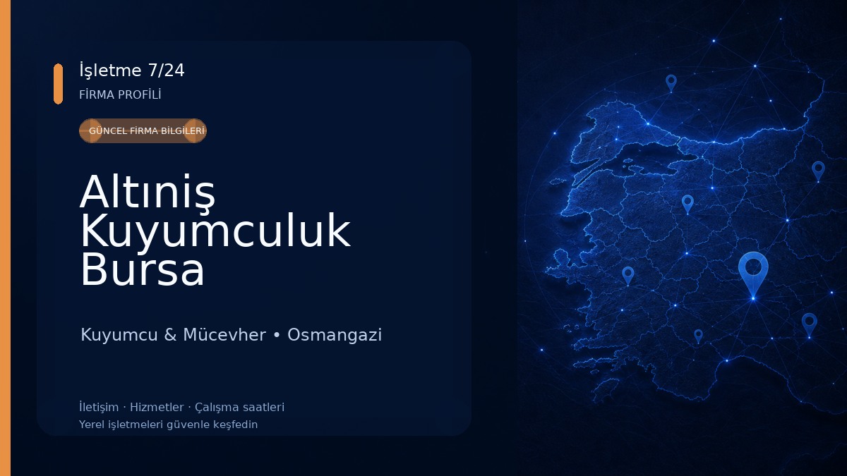 Altıniş Kuyumculuk Bursa Kuyumcu & Mücevher