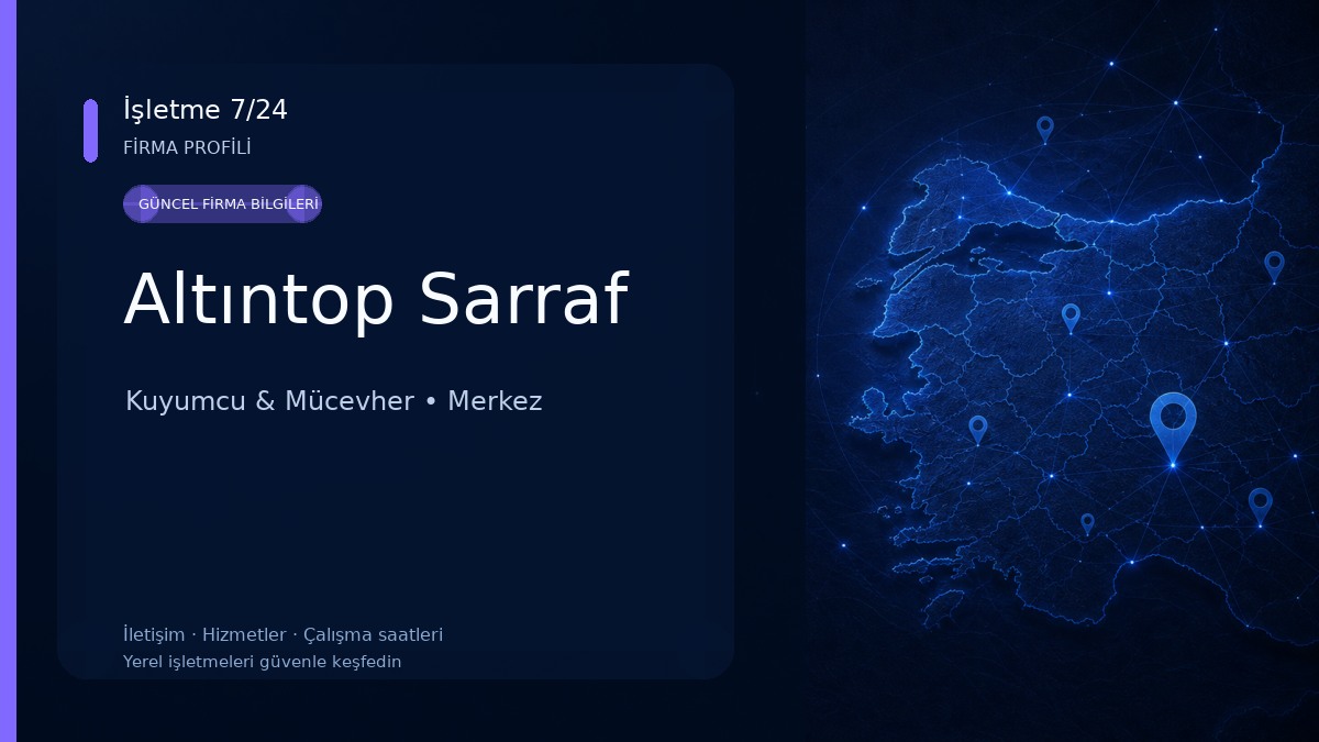 Altıntop Sarraf Kuyumcu & Mücevher