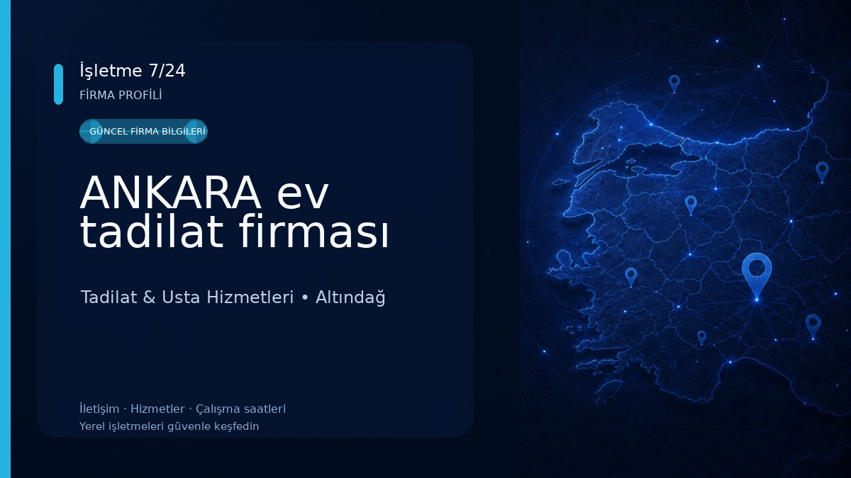ANKARA ev tadilat firması