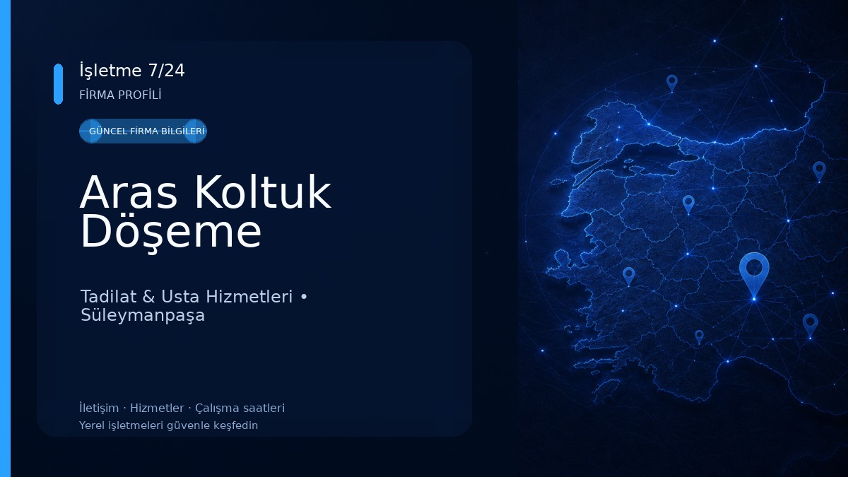 Aras Koltuk Döşeme 
