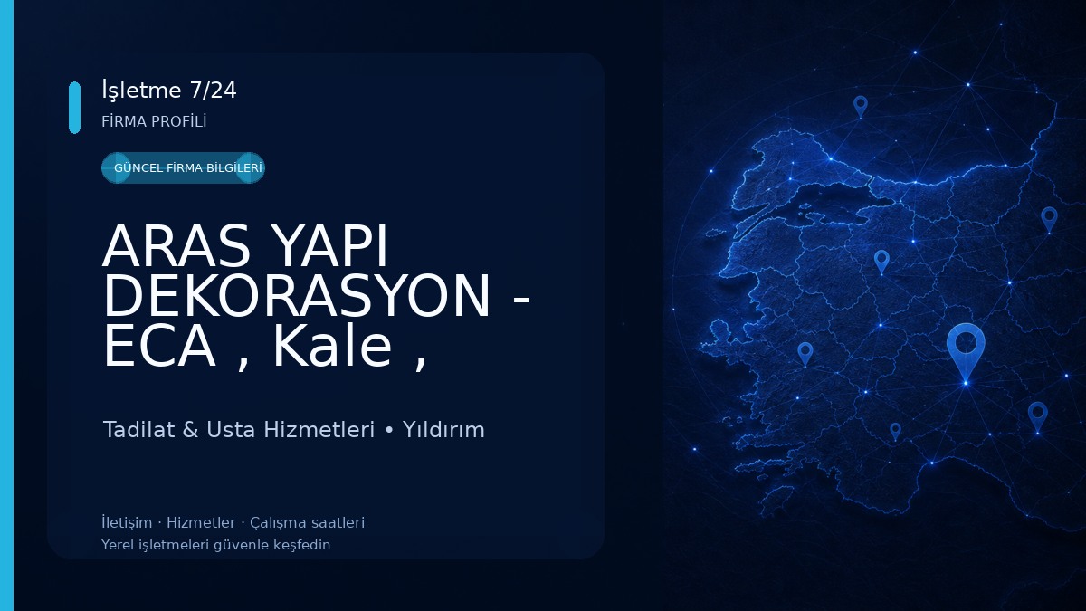 ARAS YAPI DEKORASYON - ECA , Kale , Vitra , Grohe , Bocchi , Serel , Geberit , Siamp , NKP (Özel Servis) Tadilat & Usta Hizmetleri