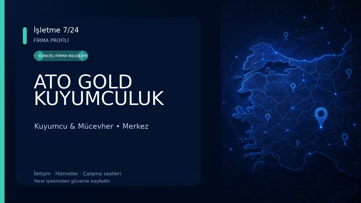 ATO GOLD KUYUMCULUK Kuyumcu & Mücevher