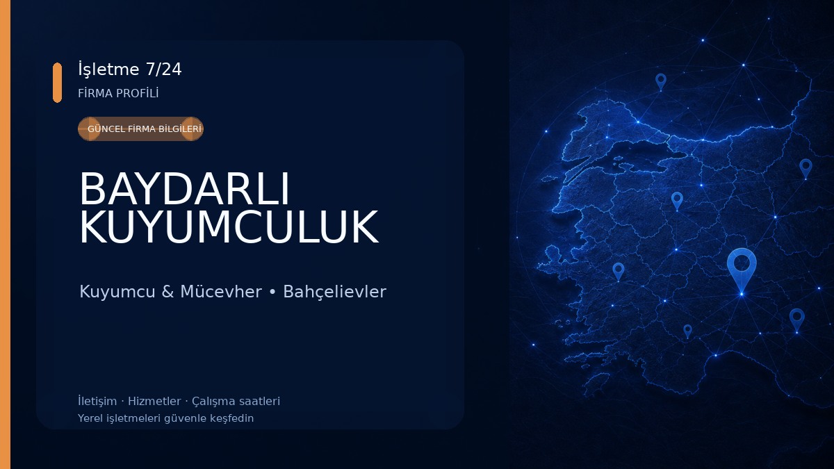 BAYDARLI KUYUMCULUK Kuyumcu & Mücevher