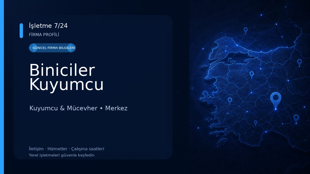 Biniciler Kuyumcu Kuyumcu & Mücevher