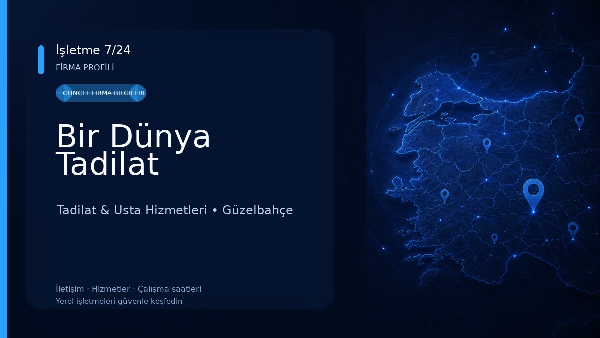 Bir Dünya Tadilat