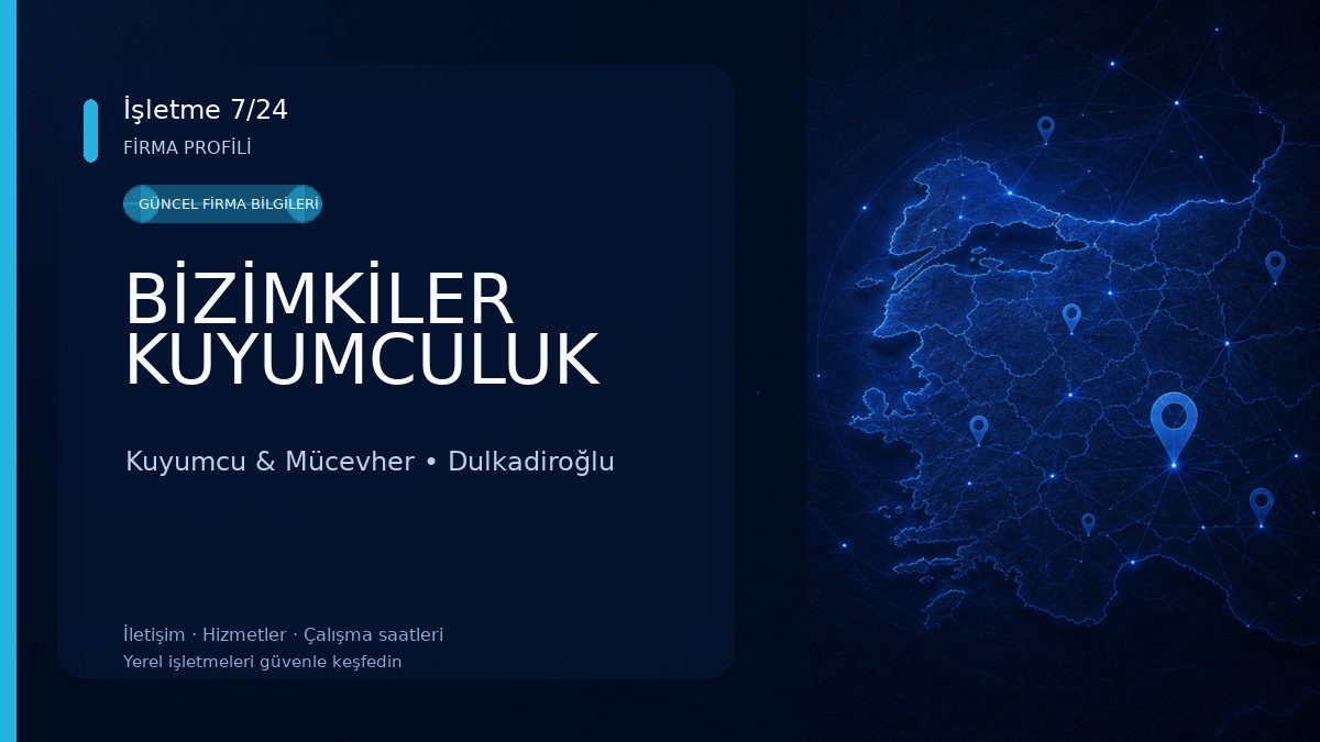 BİZİMKİLER KUYUMCULUK Kuyumcu & Mücevher