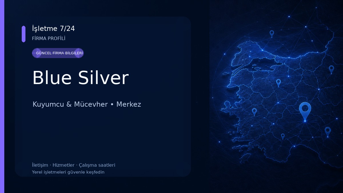 Blue Silver Kuyumcu & Mücevher