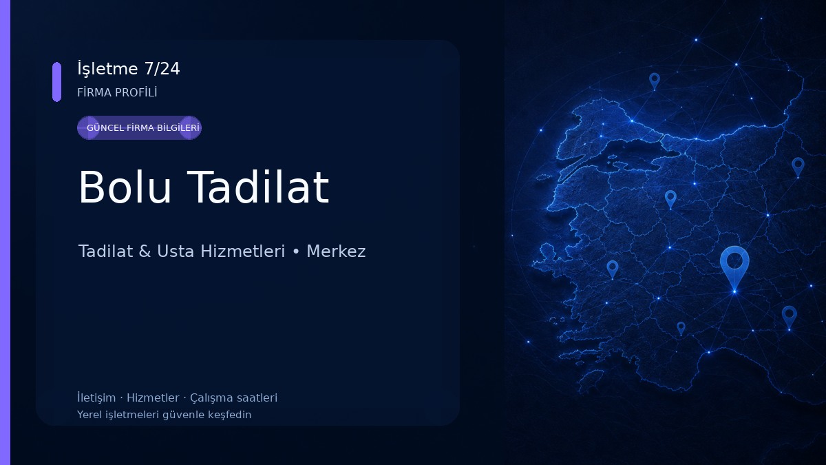 Bolu Tadilat 