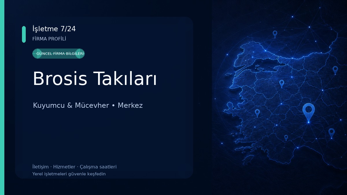 Brosis Takıları Kuyumcu & Mücevher