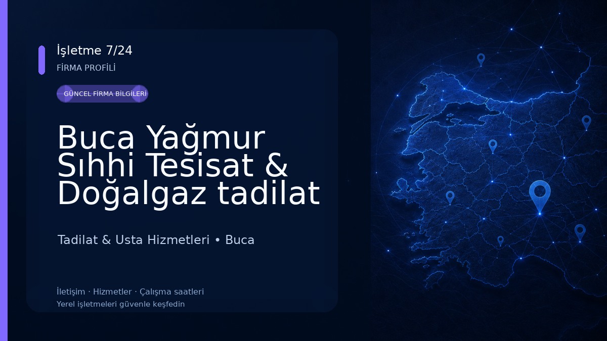Buca Yağmur Sıhhi Tesisat & Doğalgaz tadilat Tadilat & Usta Hizmetleri