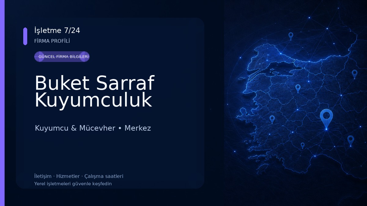 Buket Sarraf Kuyumculuk Kuyumcu & Mücevher