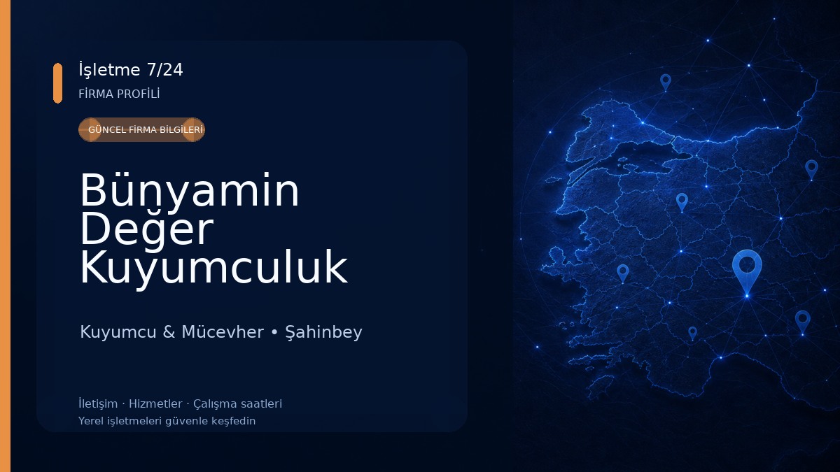 Bünyamin Değer Kuyumculuk 