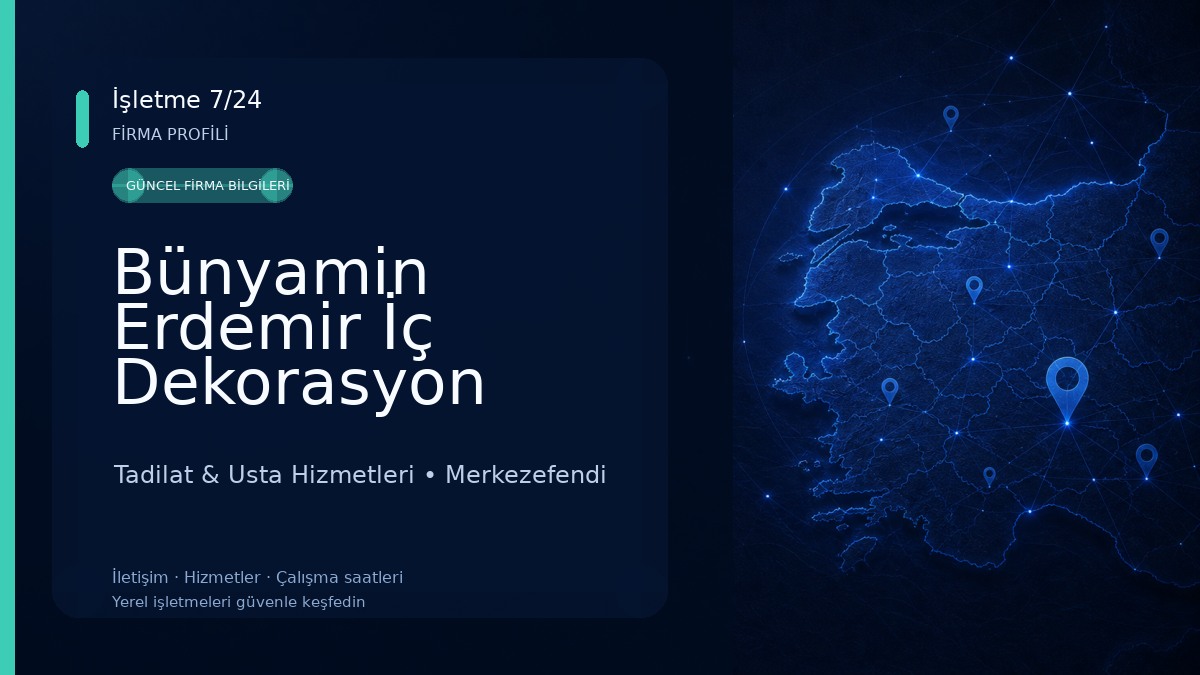 Bünyamin Erdemir İç Dekorasyon Mutfak Banyo Anahtar Teslim Yapı Tadilat Tadilat & Usta Hizmetleri