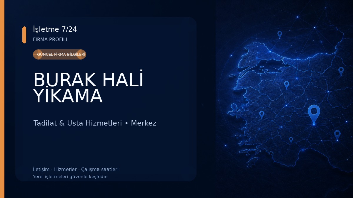 BURAK HALİ YİKAMA Tadilat & Usta Hizmetleri