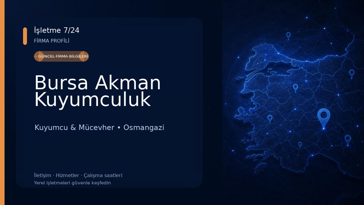 Bursa Akman Kuyumculuk