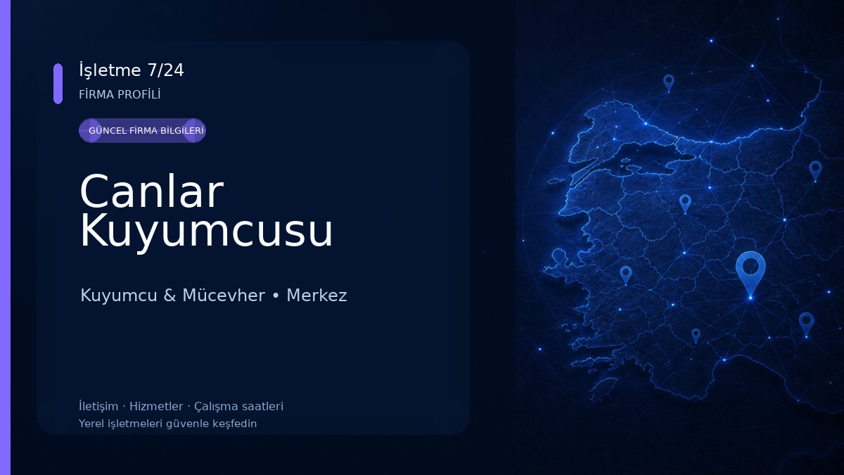 Canlar Kuyumcusu 