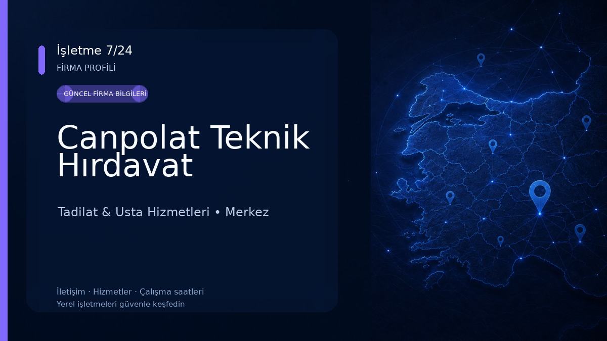 Canpolat Teknik Hırdavat