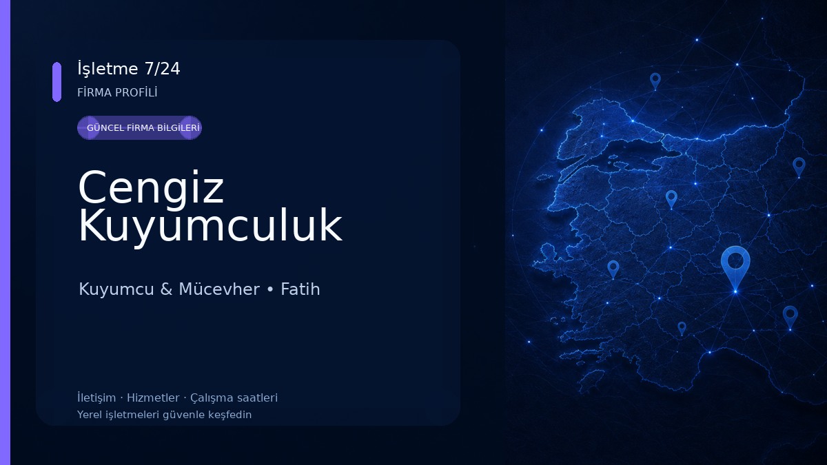 Cengiz Kuyumculuk Kuyumcu & Mücevher