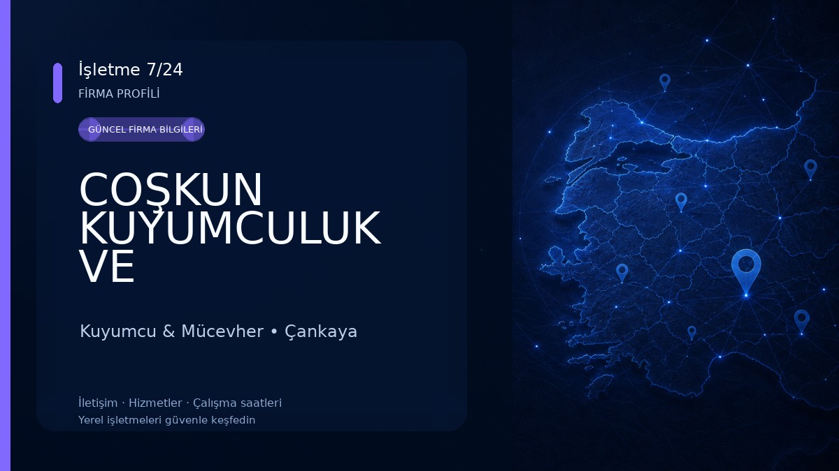 COŞKUN KUYUMCULUK VE MÜCEVHERAT BEYTEPE