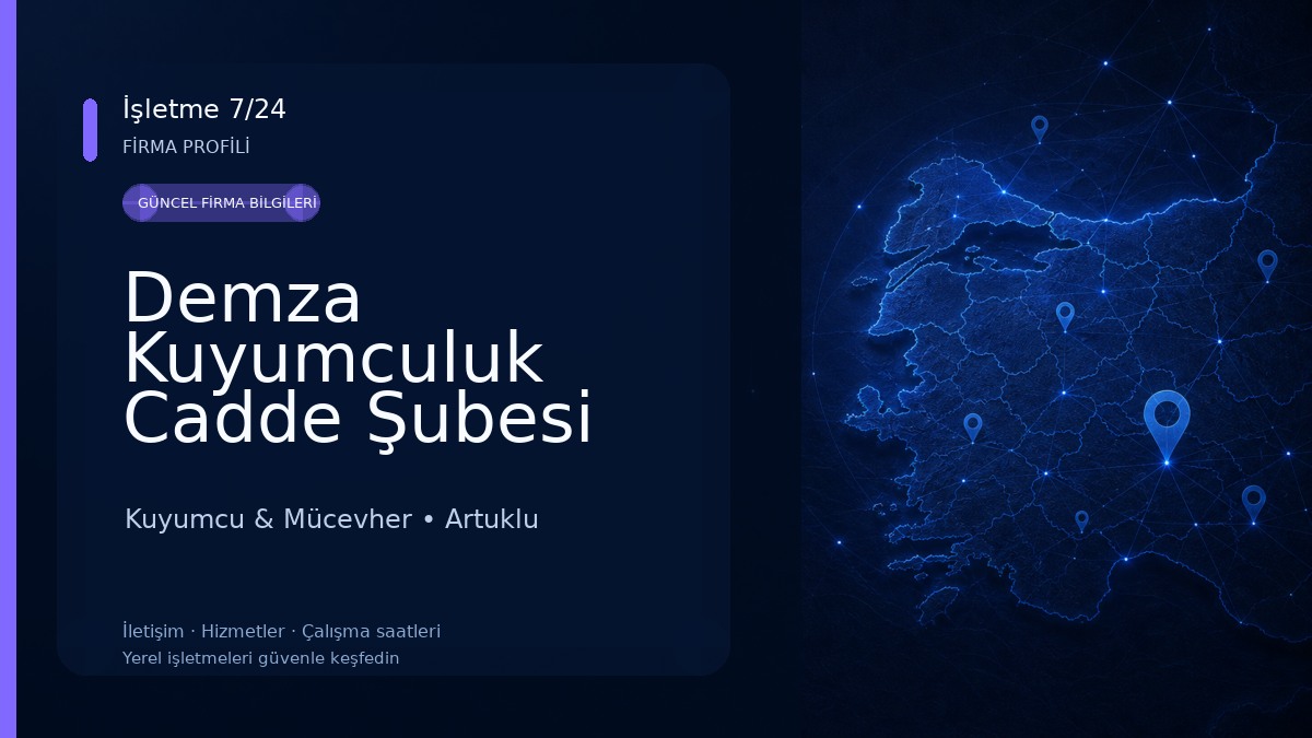 Demza Kuyumculuk Cadde Şubesi