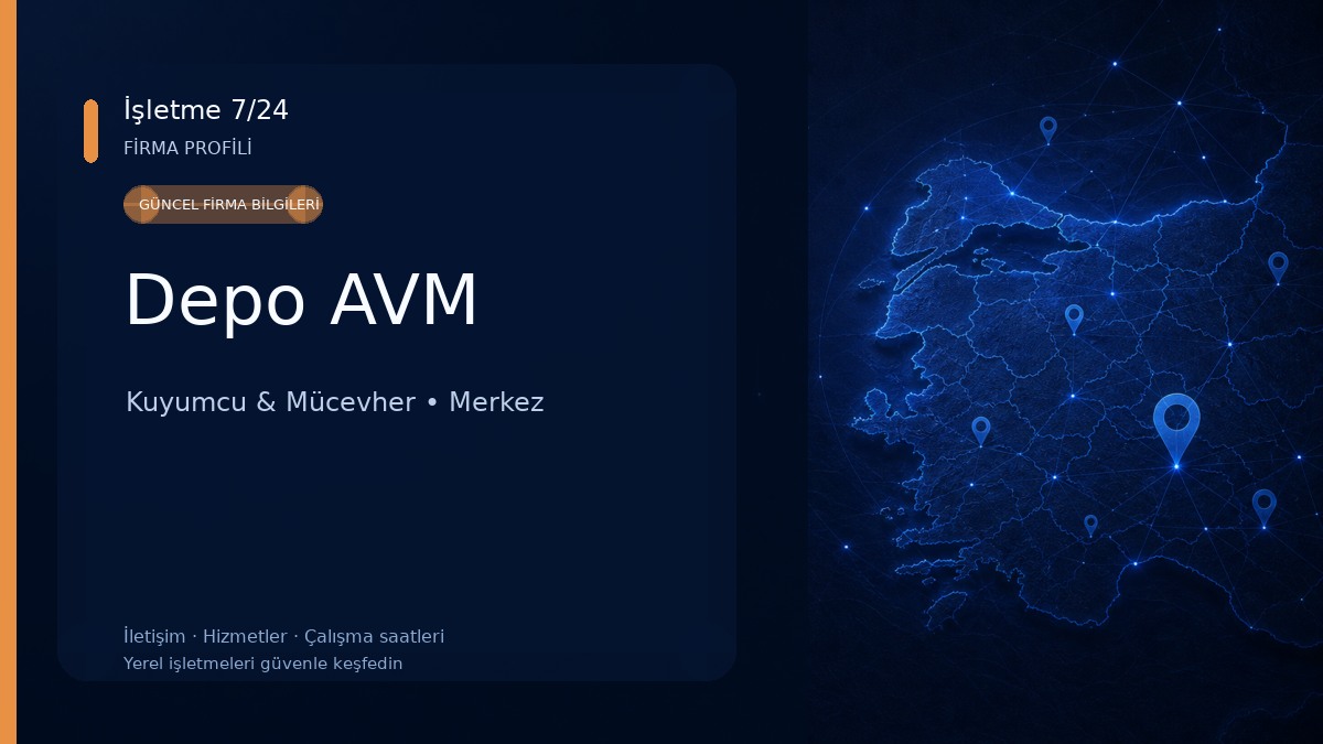 Depo AVM Kuyumcu & Mücevher
