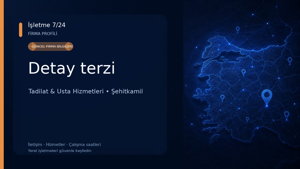 Detay terzi 