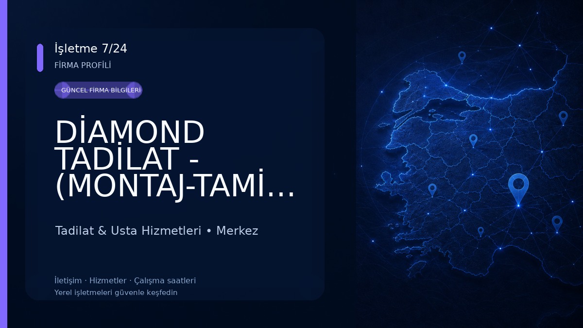 DİAMOND TADİLAT - (MONTAJ-TAMİR-TADİLAT) #ÇATI-ONARIM #TV-DUVAR-PANEL Tadilat & Usta Hizmetleri