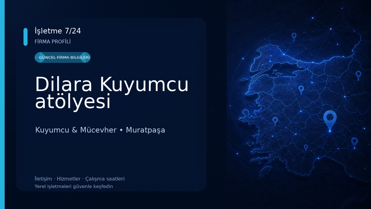 Dilara Kuyumcu atölyesi Kuyumcu & Mücevher