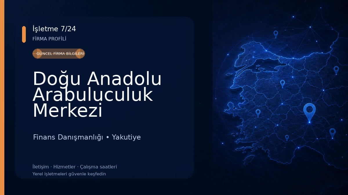Doğu Anadolu Arabuluculuk Merkezi (DOĞAMER) Finans Danışmanlığı