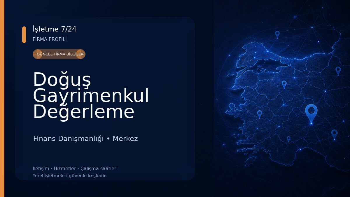 Doğuş Gayrimenkul Değerleme Ekspertiz ve Danışmanlık 