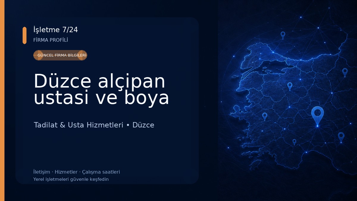 Düzce alçipan ustasi ve boya 