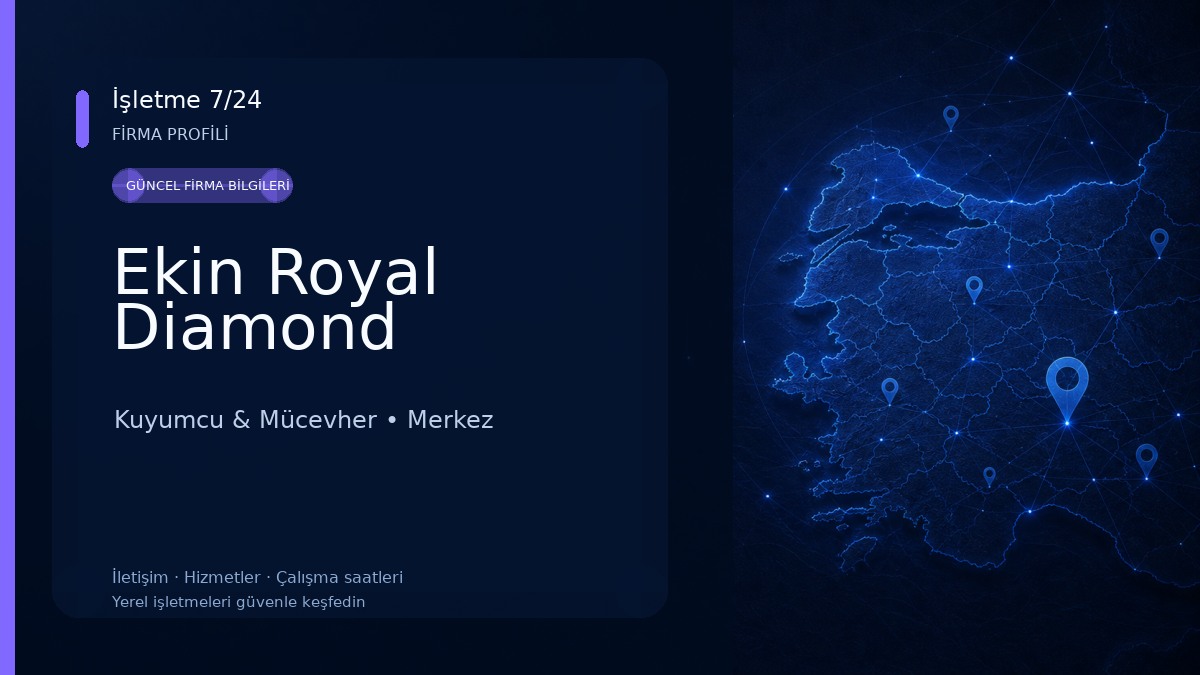 Ekin Royal Diamond Kuyumcu & Mücevher
