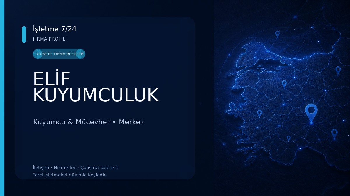 ELİF KUYUMCULUK Kuyumcu & Mücevher
