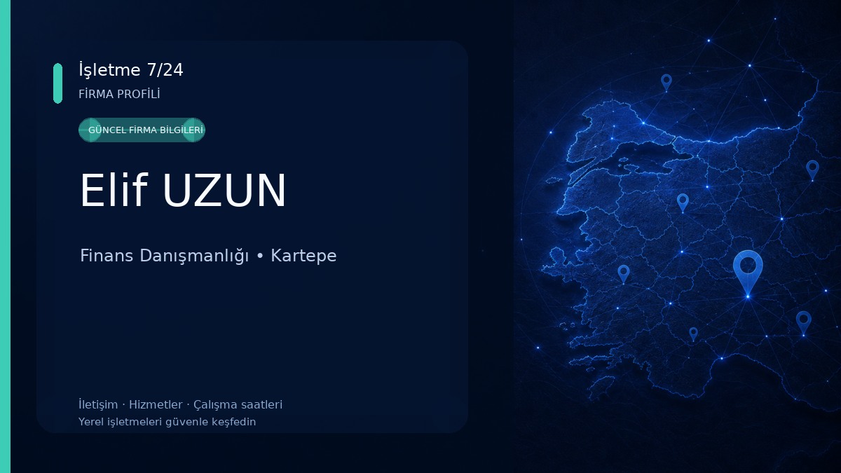 Elif UZUN Finans Danışmanlığı