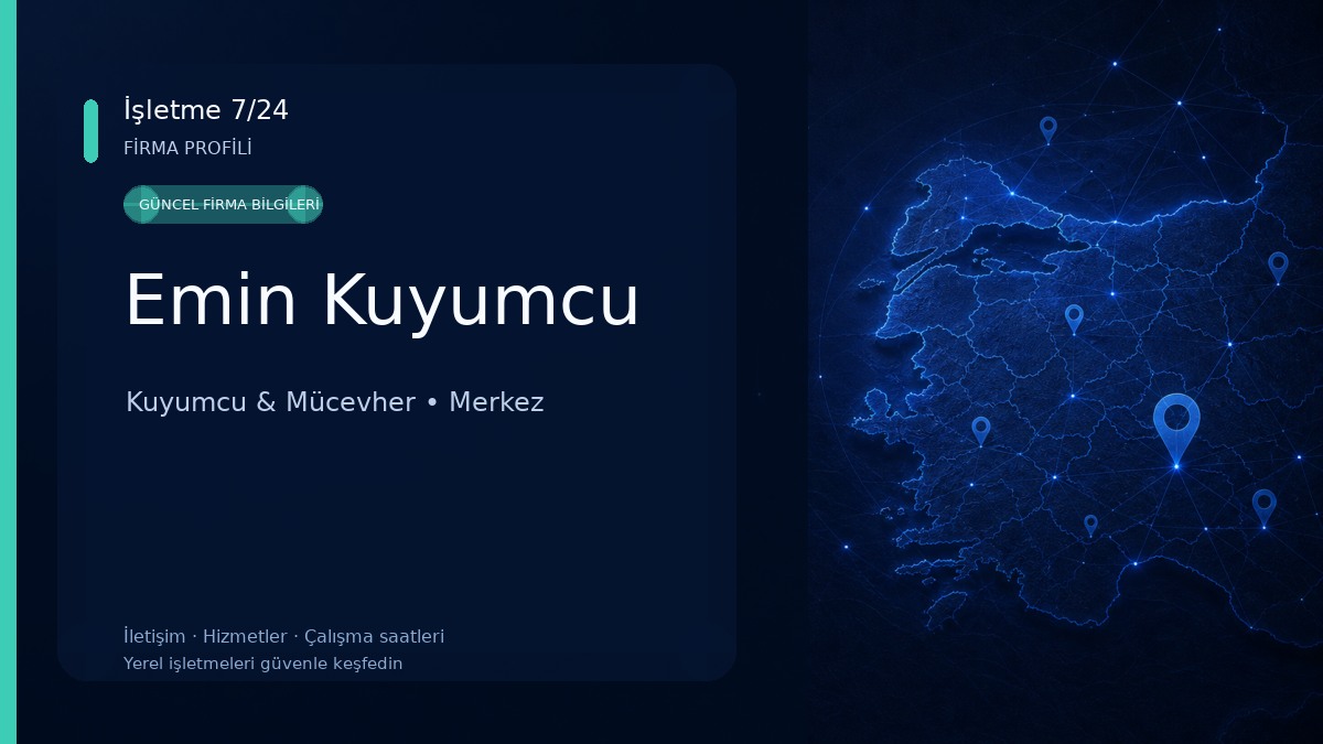 Emin Kuyumcu Kuyumcu & Mücevher