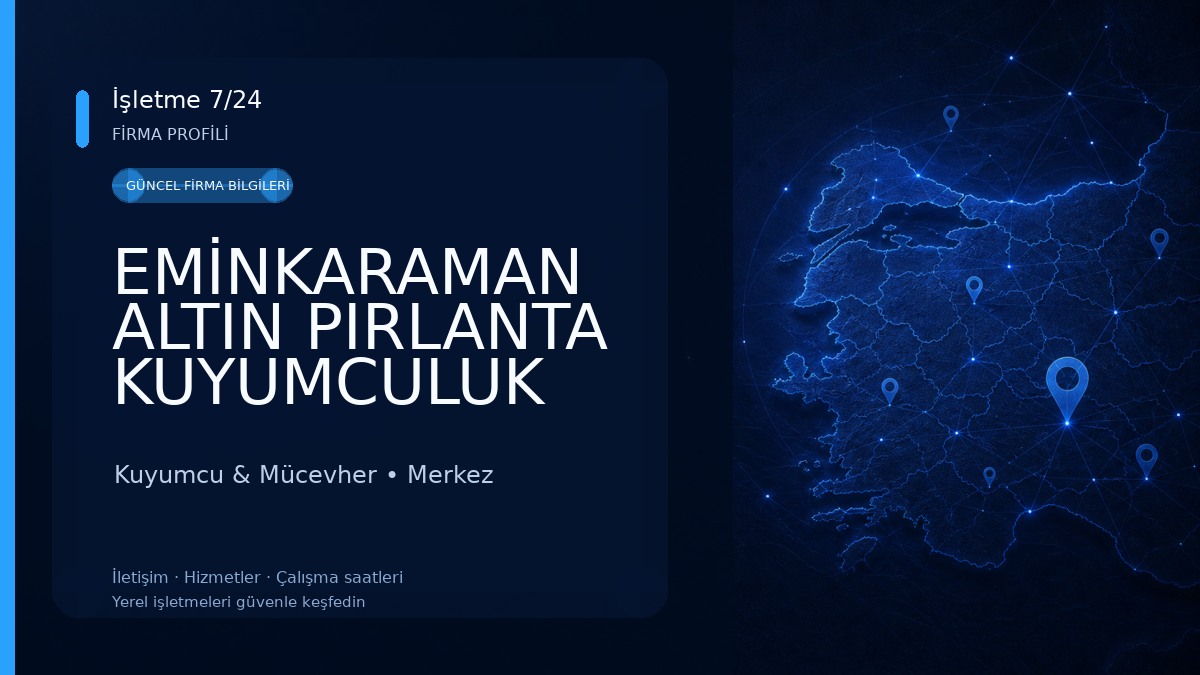 EMİNKARAMAN ALTIN PIRLANTA KUYUMCULUK 