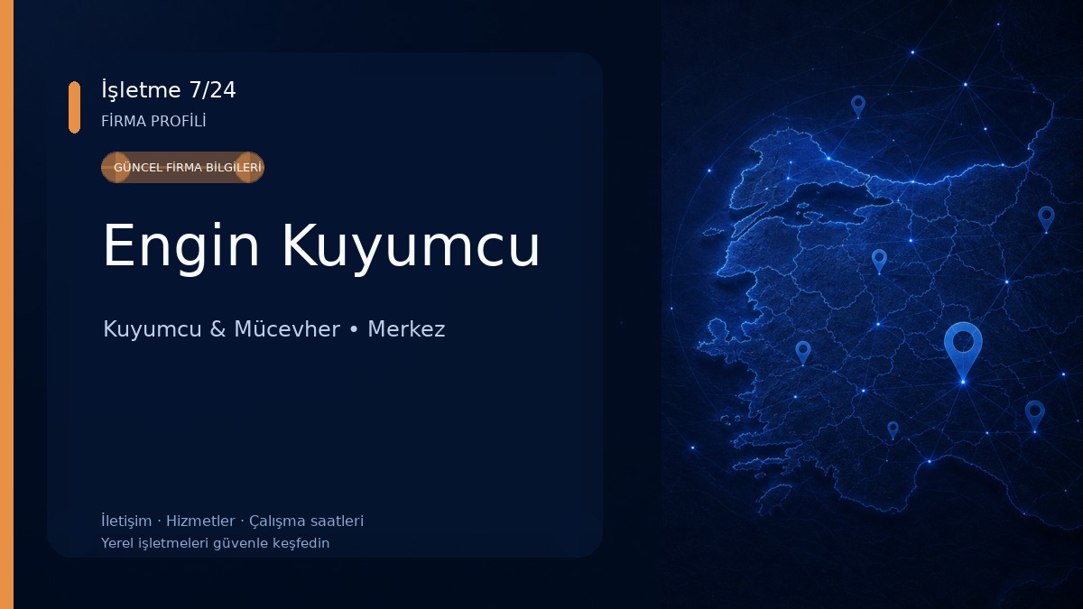 Engin Kuyumcu Kuyumcu & Mücevher