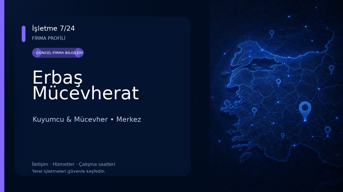 Erbaş Mücevherat Kuyumcu & Mücevher