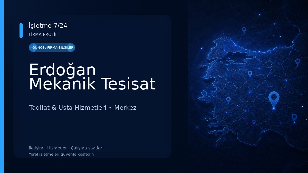 Erdoğan Mekanik Tesisat 