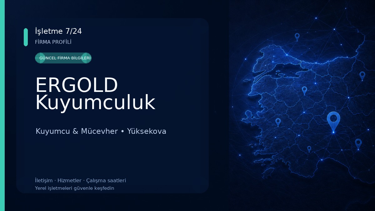 ERGOLD Kuyumculuk Kuyumcu & Mücevher