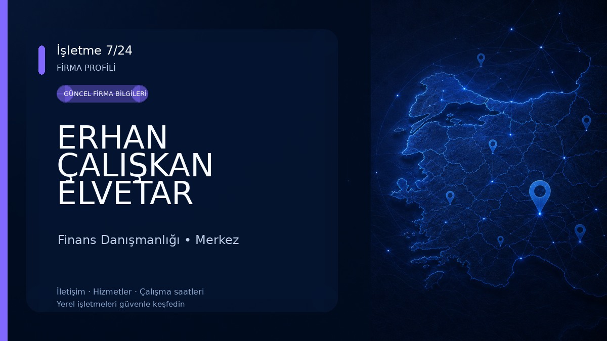 ERHAN ÇALIŞKAN ELVETAR 